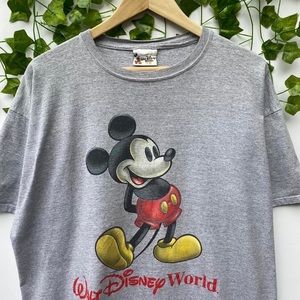 Vintage Mickey Mouse Walt Disney World Graphic T-shirt size L
